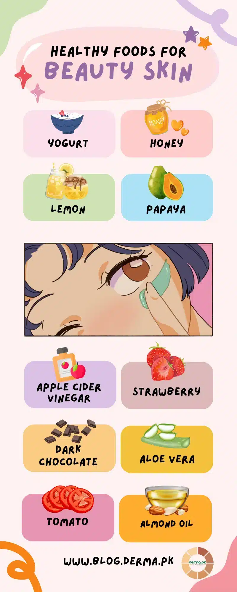 Healthy Foods For Beautiful Skin 1 Healthy Foods For Beautiful Skin Skincare